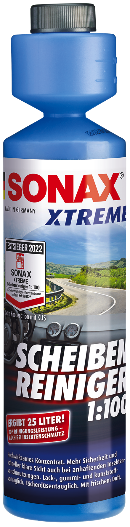 SONAX Xtreme - Sprinkler Sommer koncentrat 1:100 - 250ml