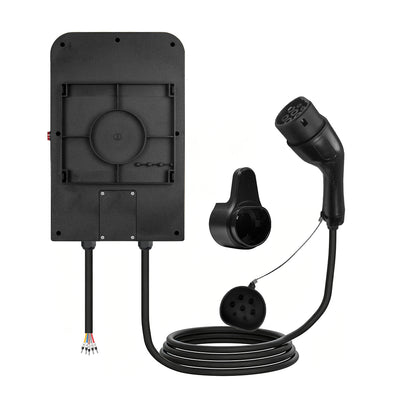Ladeboks elbil 22kW 32A 3-faset Boult WP09 med 5 meter kabel - GreenGoing
