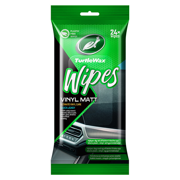 Turtle Wipes Vinyl Mat Flatpack 24 stk.