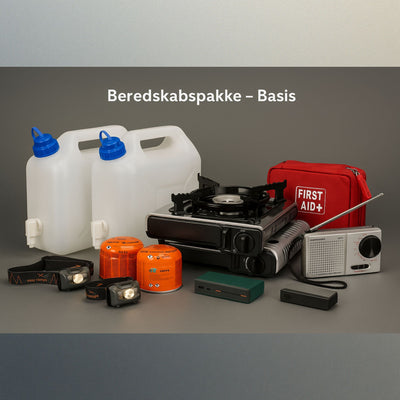 Basis Nødkit (1-2 personer / 72 timer)