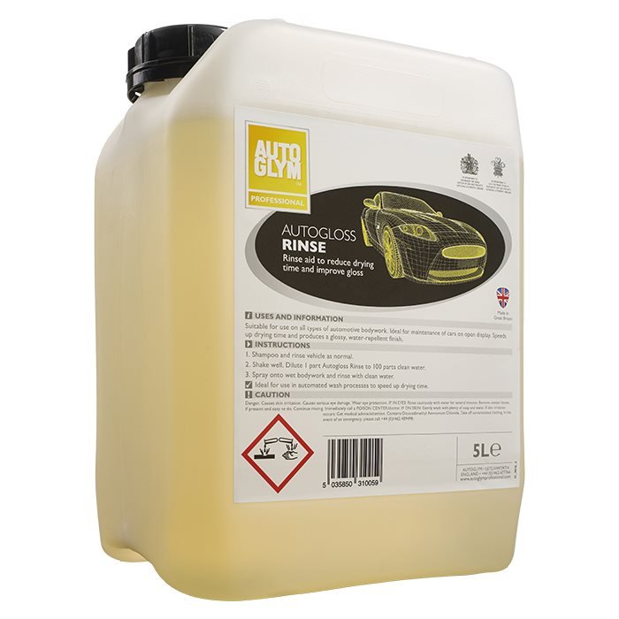 Autoglym Autogloss Rinse 5L Skyllevoks - GreenGoing