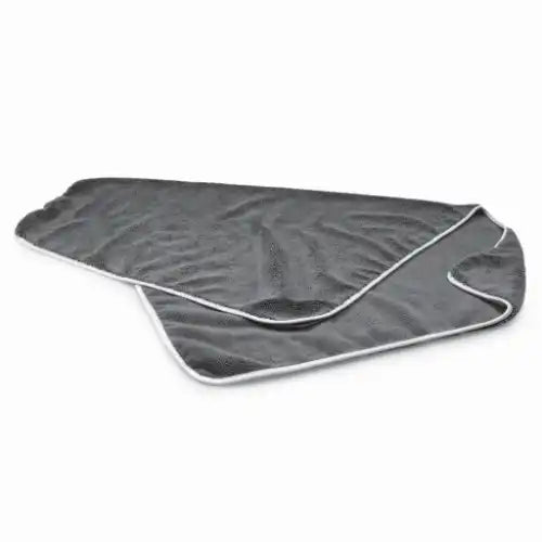Microfiber håndklæde GRÅ 60x90cm - GreenGoing