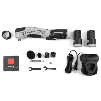 Pakketilbud: Maxshine Mini Polermaskine Kit + SONAX Xtreme Hybrid Tech Wax NPT - GreenGoing