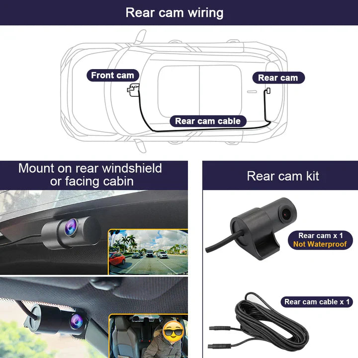 FITCAMX Dash Cam til Volkswagen ID. Buzz 2022-2026