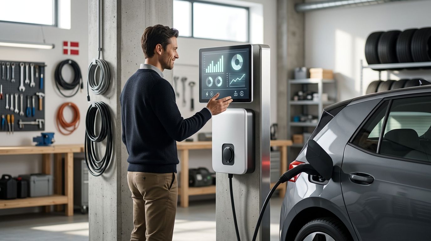Gennemsnitlig CPC efter kategori af EV-tilbehør i Danmark 2026