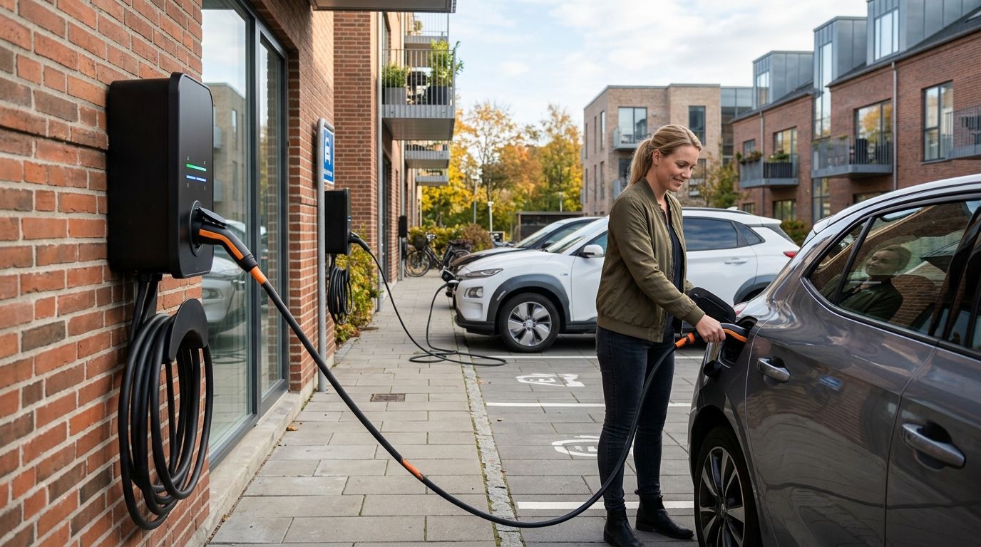 Ladekabler til elbiler i boligforeninger: komplet guide 2026