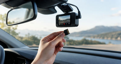 Hvor meget SD-kortplads behøver et dashcam pr. dag?