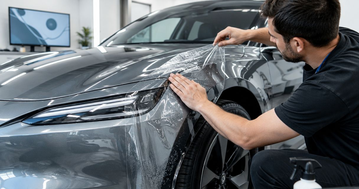 Kan paint protection film betale sig til en ny elbil?