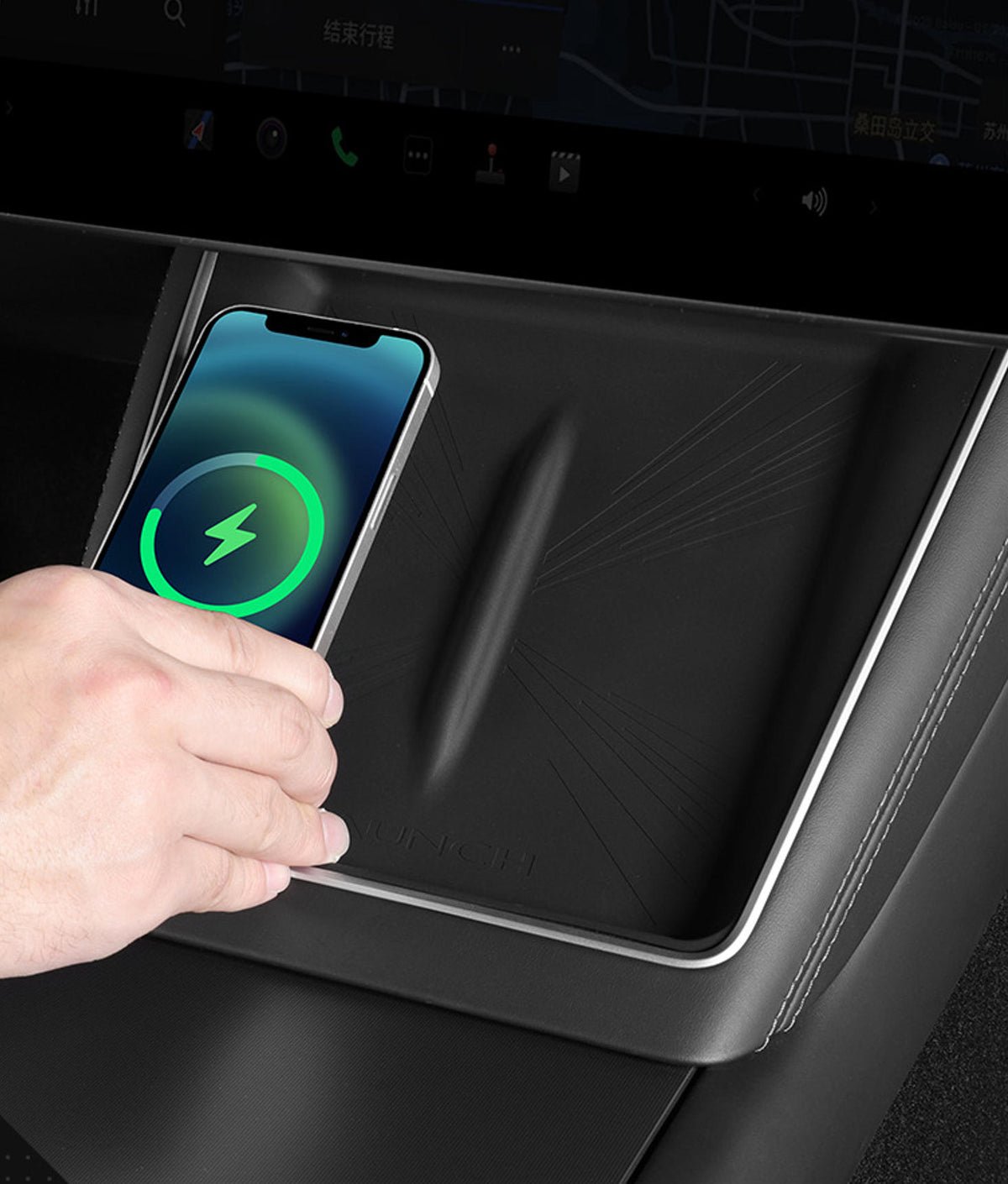 Silikone underlag til Tesla Model Y Juniper - GreenGoing
