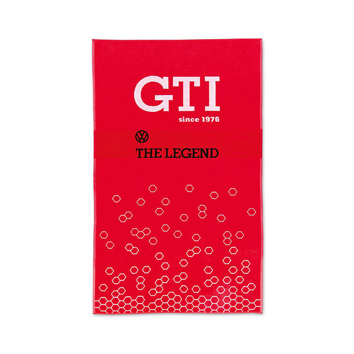 Strandhåndklæde, VW GTI ''The Legend'', rød