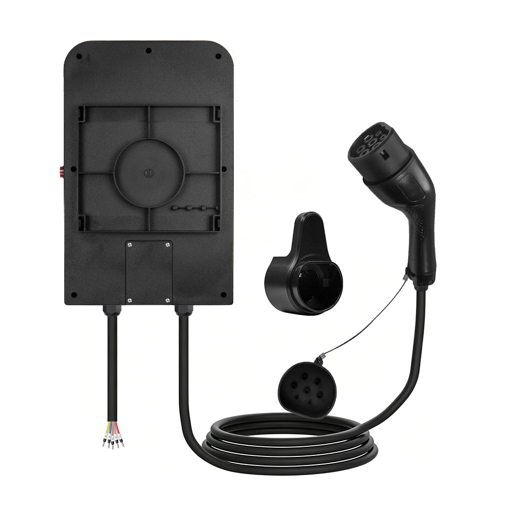 Ladeboks elbil 22kW 32A 3-faset Boult WP09 med 5 meter kabel - GreenGoing