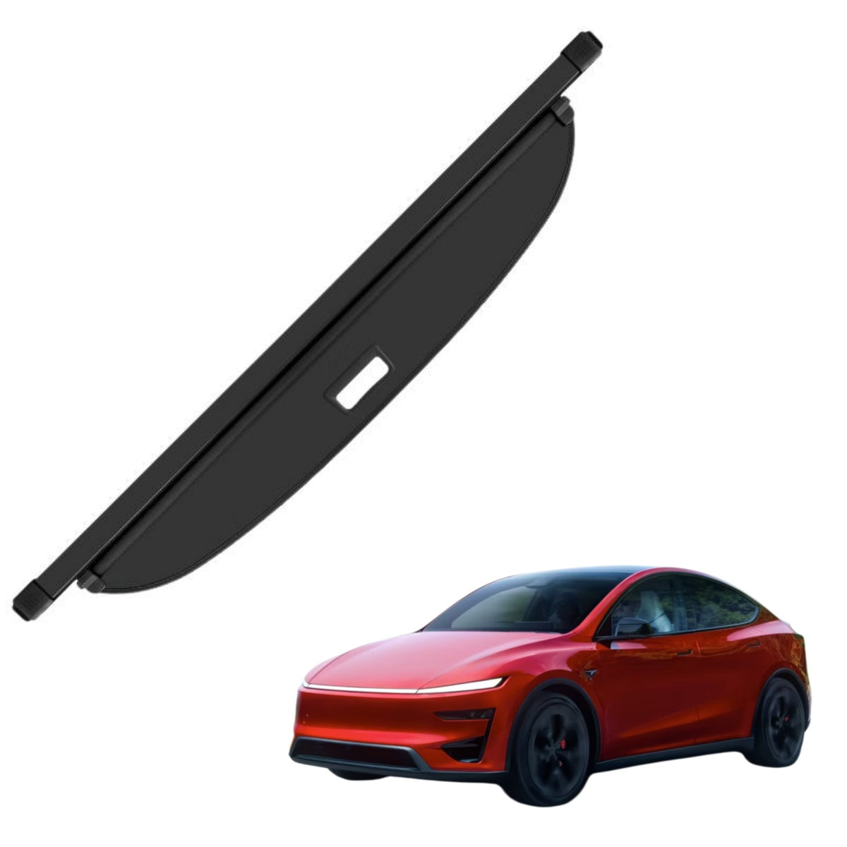Premium hattehylde til Tesla Model Y 2020-2024 - bagagerums cover - GreenGoing