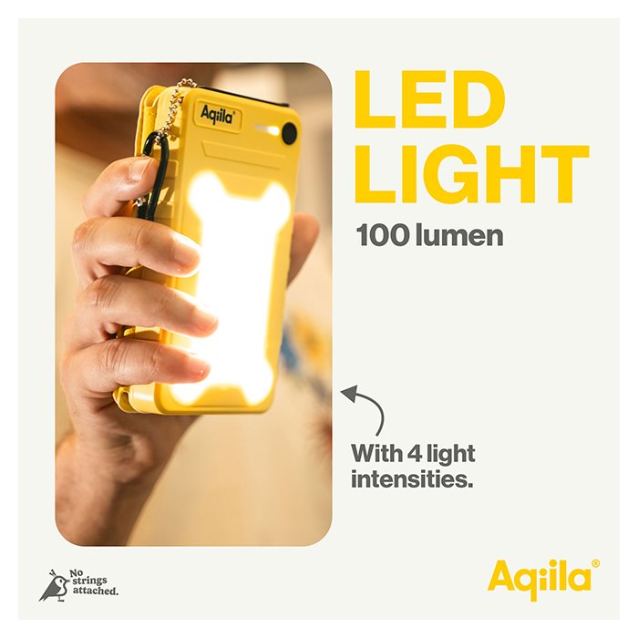 Aqiila PowerBird BS10 | Solcelle Powerbank til eventyr
