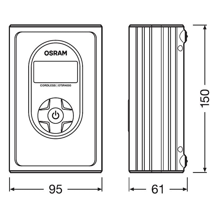 Osram Mini-kompressor TYREinflate 4000