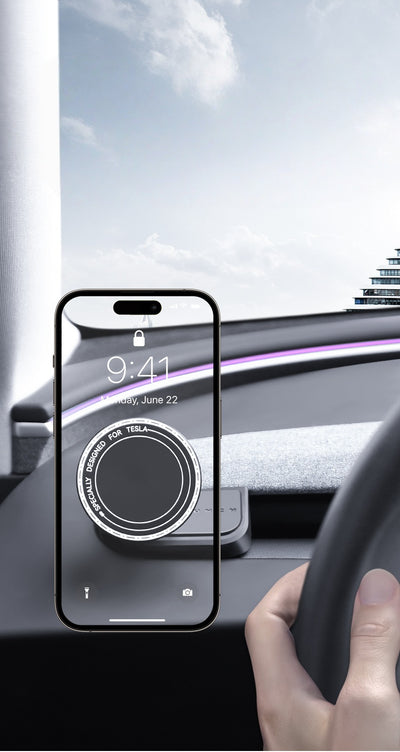 Dashboard Telefonholder: Tesla Model 3 Highland & Model Y Juniper