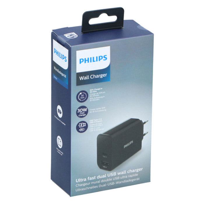Philips USB lader fast-charge 30W USB-A+C (5)