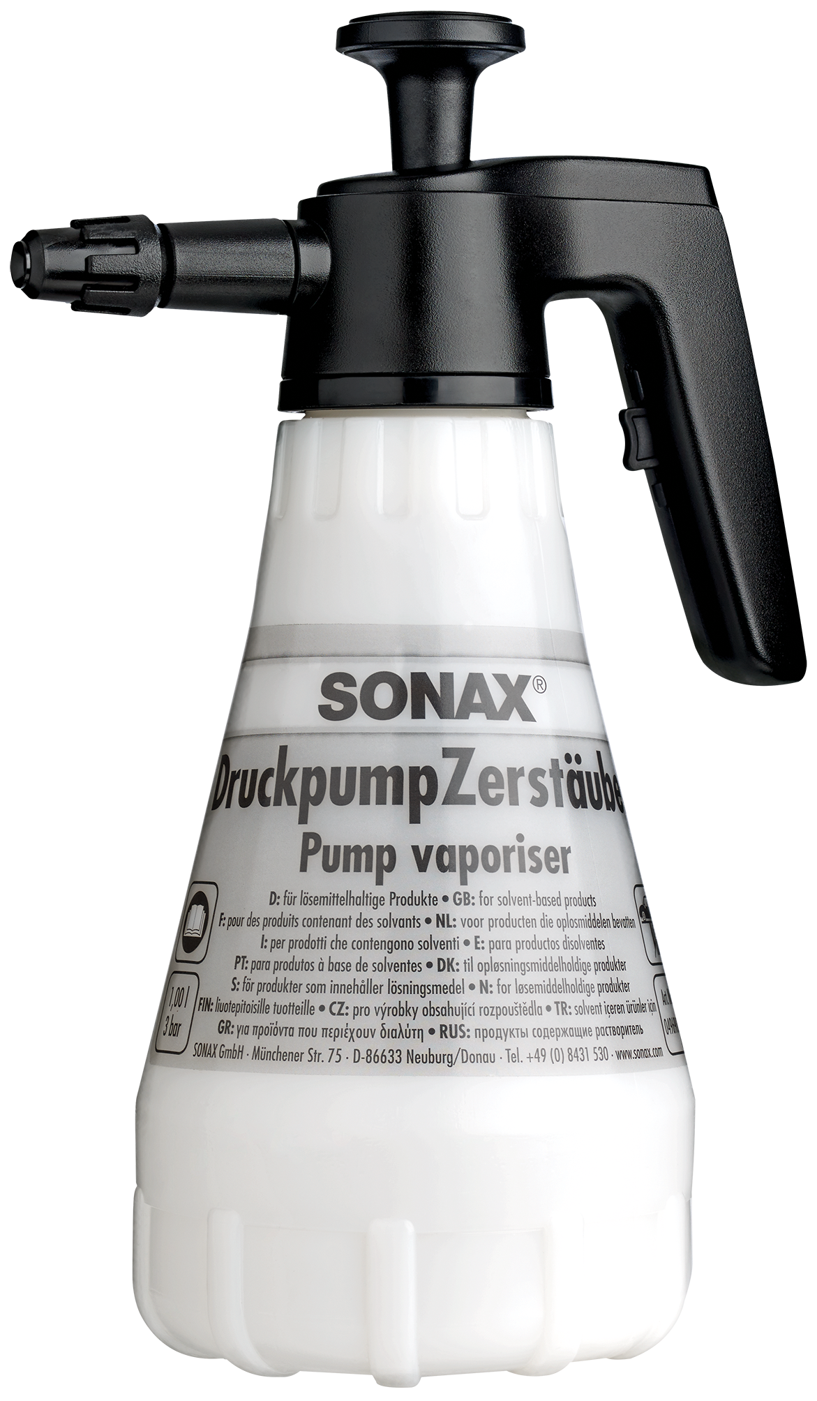 SONAX Trykforstøver 1 L Opløs.