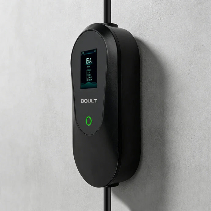 Transportabel lader til elbil 11kW 16A 3-faset Boult P03 (rød CEE-stik) med 5 meter kabel - GreenGoing