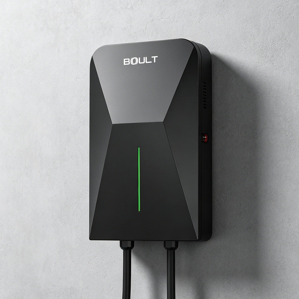 Ladeboks elbil 22kW 32A 3-faset Boult WP09 med 5 meter kabel - GreenGoing