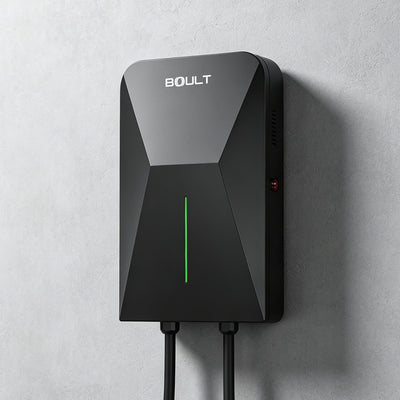Ladeboks elbil 22kW 32A 3-faset Boult WP09 med 5 meter kabel - GreenGoing