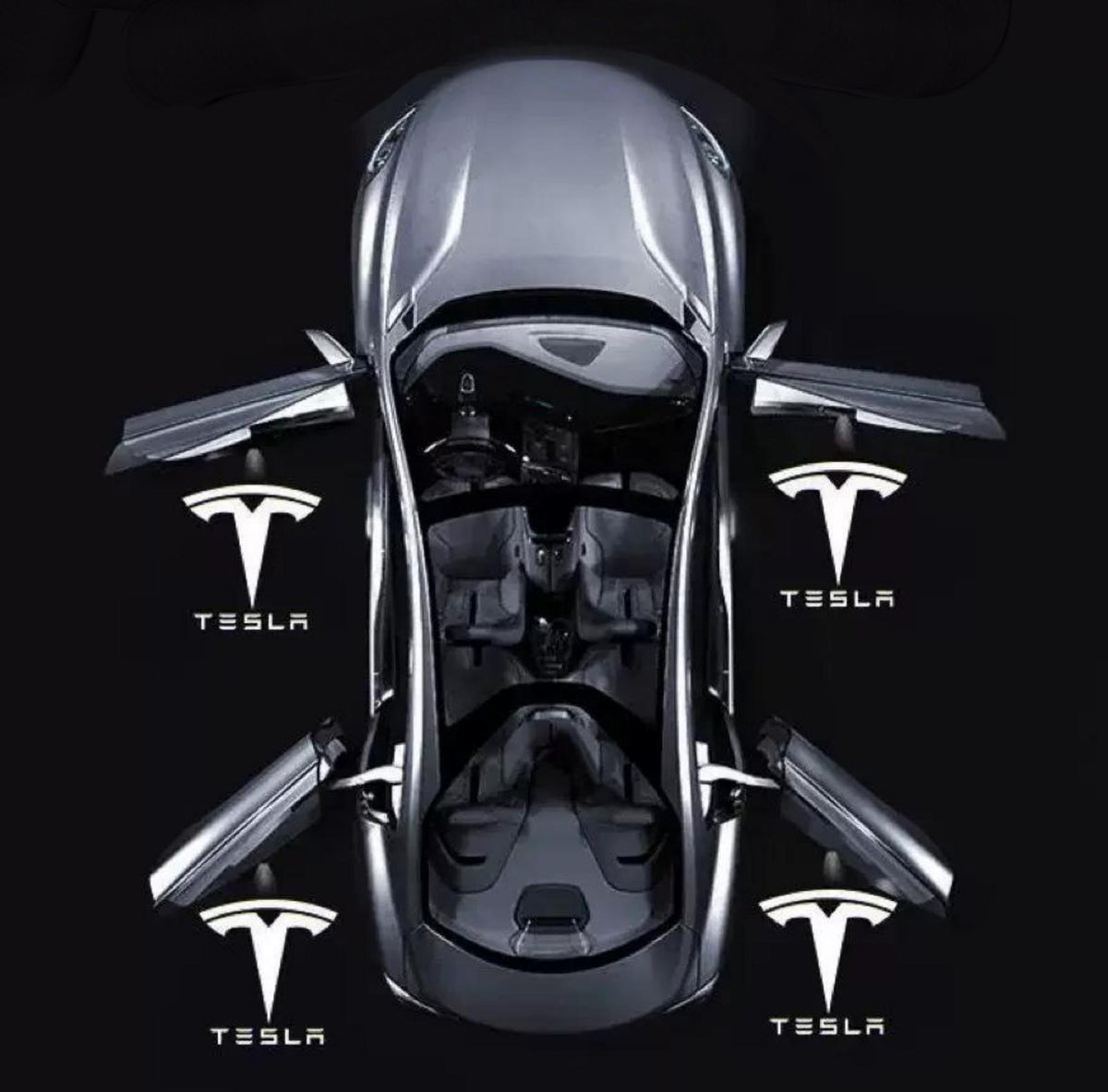 LED Lys Tesla