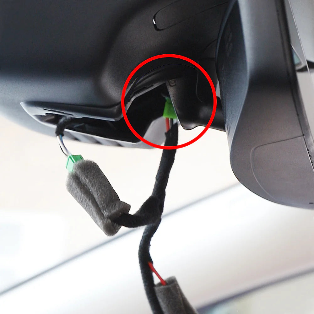Fitcamx dashcam og kamerahus til Volvo C40 og EC40