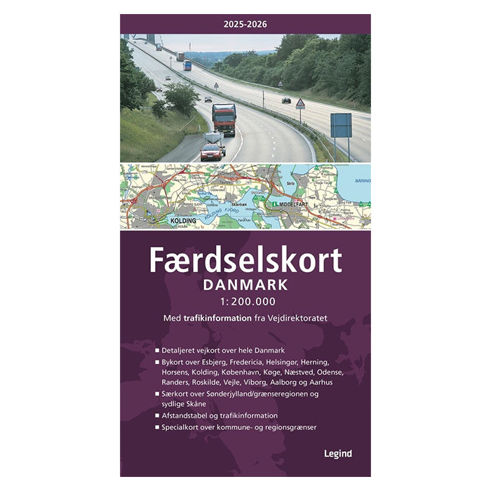 Danmarks kortbog 2025-2026