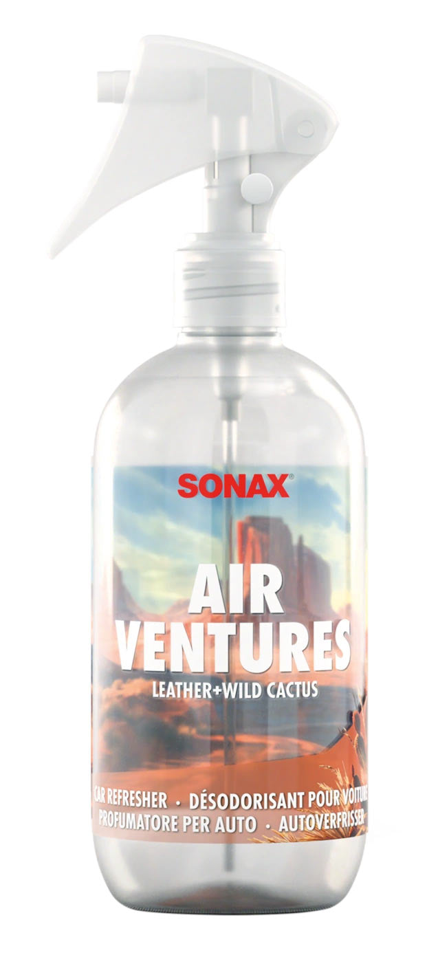 SONAX AirVentures Auto Duftfrisker - Leather+Wild Cactus - 300ml