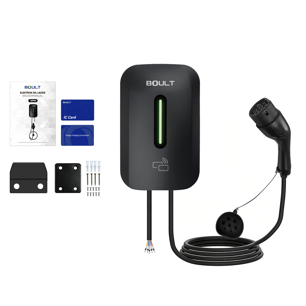 Boult WP04 Wallbox: 11kW (3-faset) | Mat sort