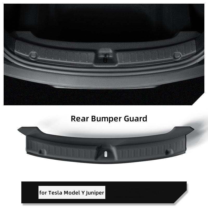 Tesla model Y juniper - Bagkofanger beskytter - sort