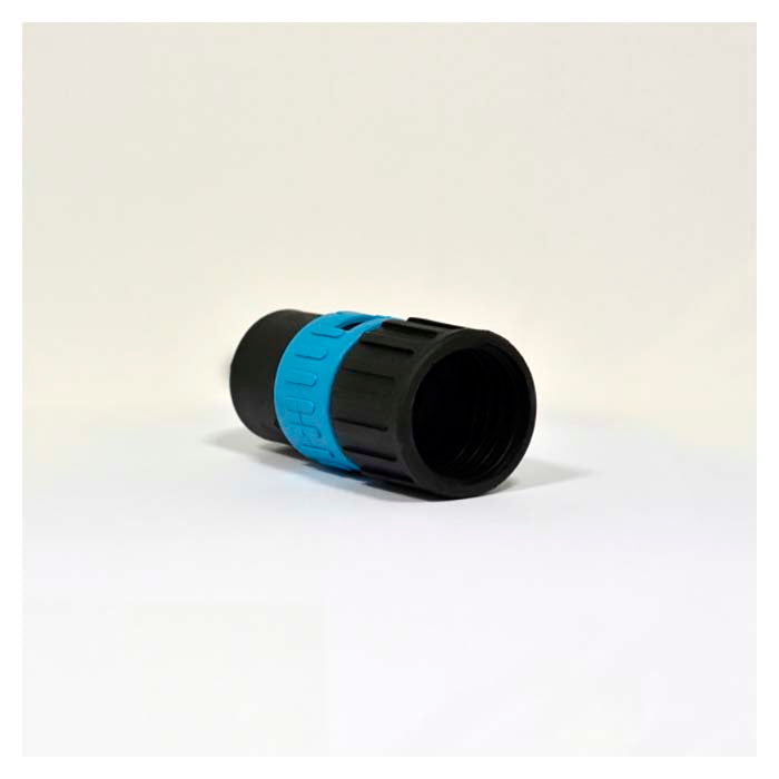 Threaded rubber hose fitting hose Ø:29 mm, flow gauge
