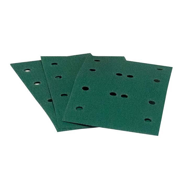 HQ400 film abrasive 80x130 mm 12 hul P60 25 stk. (3)