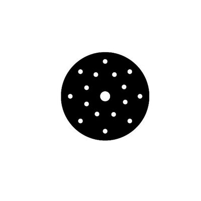 HQ400 film abrasive 125 mm (5") 17 hul P120, 100 stk (2)
