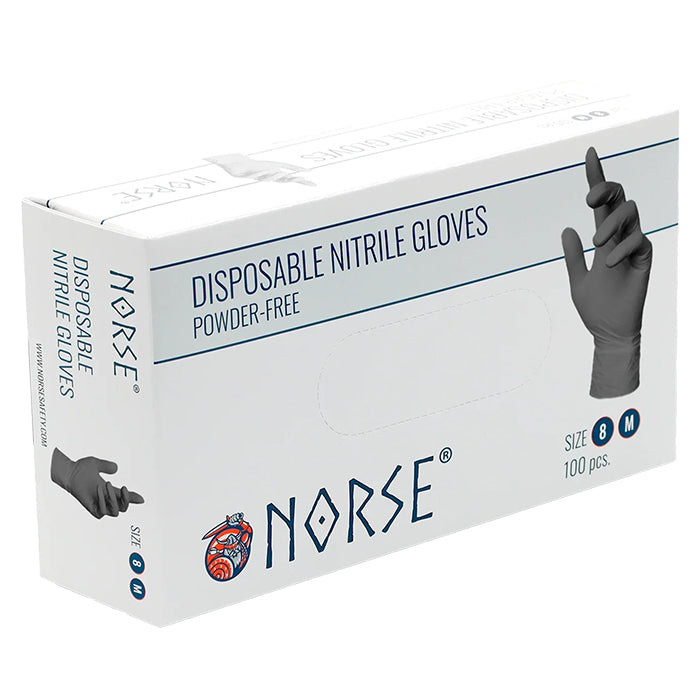 NORSE Black nitrilengangshandsker 4,5g str. 11 (3)