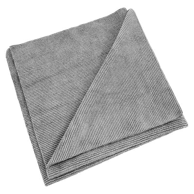 Mikrofiberklud, 40x40cm, 330gsm, 10 stk Grå