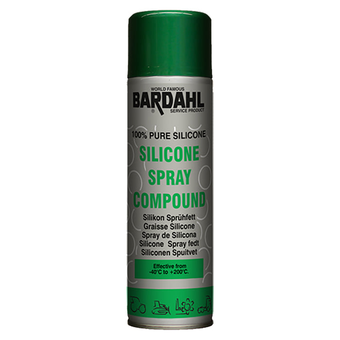 Bardahl Siliconespray Fedt 500 Ml.