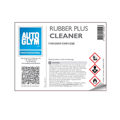 Label Autoglym Rubber Plus Cleaner