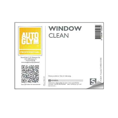 Label Autoglym Window Clean