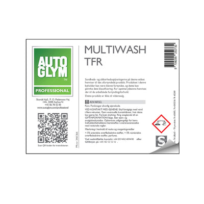 Label Autoglym Multiwash TFR