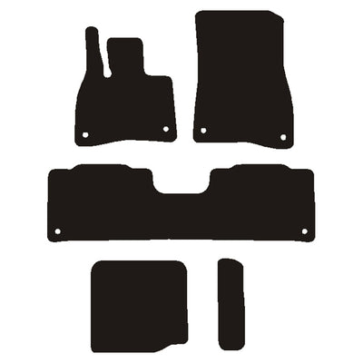 Måtter Mercedes EQS SUV (X296) 7P 2022-