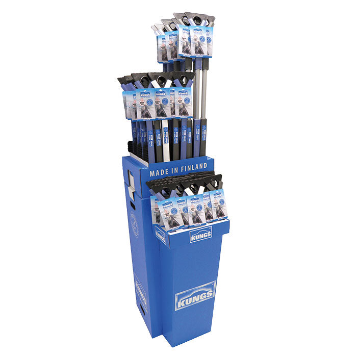 Kungs isskraber display m. 50 stk. ass