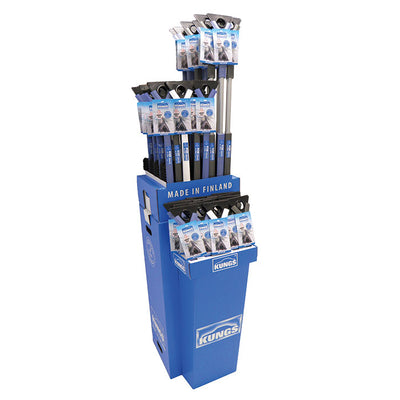 Kungs isskraber display m. 50 stk. ass