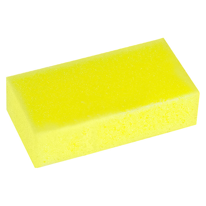 Kungs XL Vaskesvamp med Shampoo Gul