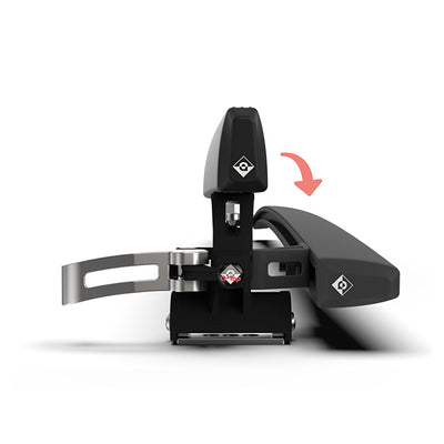 Q-Tech Vipbare Tagbøjlesæt KIA PV5 2025- H1 - 2 stk. (2)