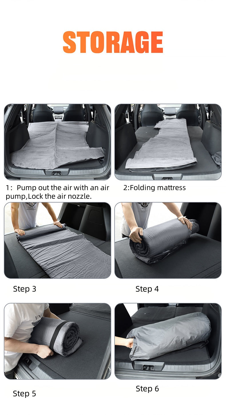 Premium luftmadras med memory foam til Xpeng G6 - GreenGoing