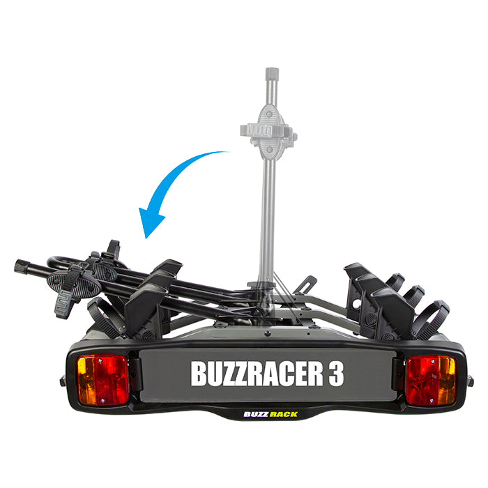 Buzzrack Buzzracer-3 Cykelholder til 3 cykler