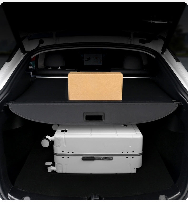 Premium hattehylde til Tesla Model Y 2020-2024 - bagagerums cover - GreenGoing