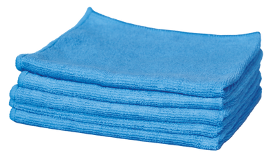 MaxShine Microfiberklud 300 GSM 40x40cm Blå 5 stk.