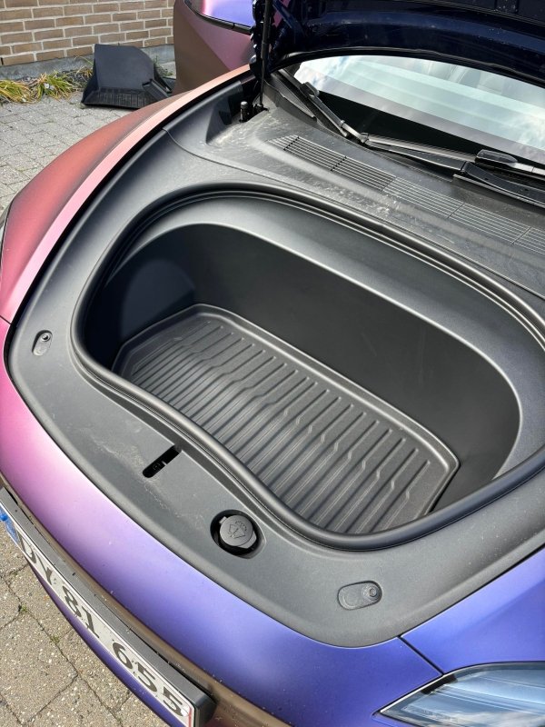 All weather frunk måtte til Tesla Model 3 Highland - GreenGoing