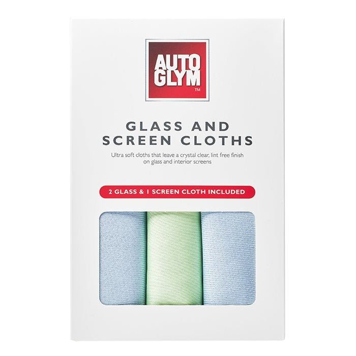 Autoglym Mikrofiberklude til Glas og Skærm 3 stk. - GreenGoing